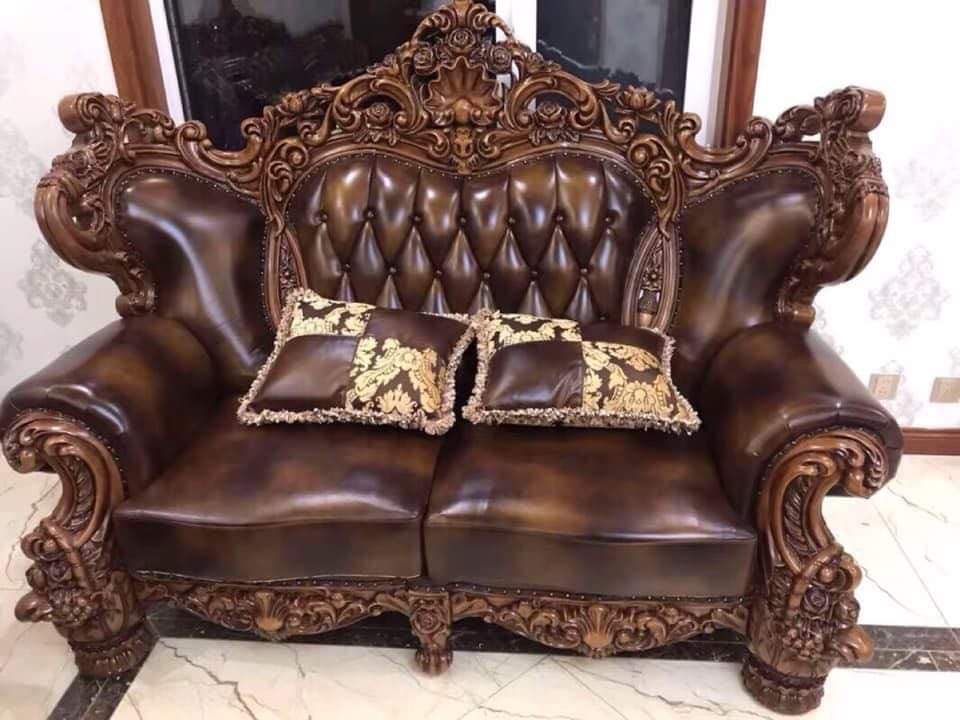 sofa nội thất da cao cấp